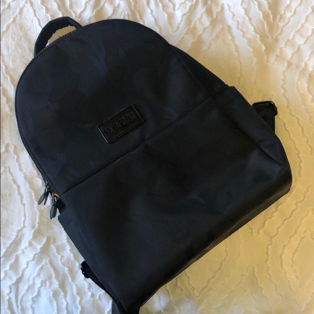 NAVY BLUE Camo Backpack Sol and Selene